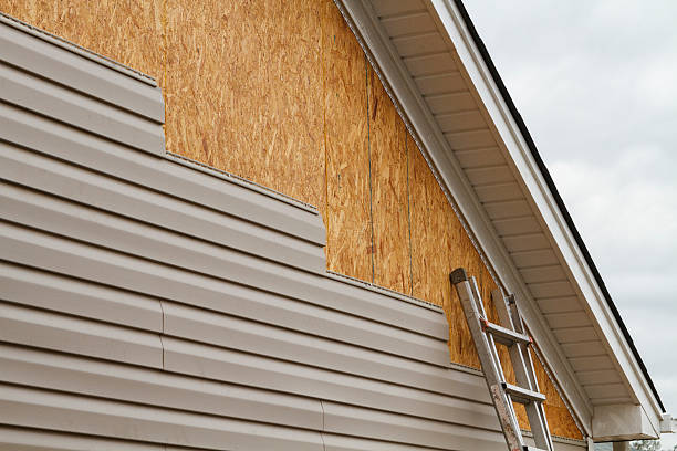 Professional Siding Installation technician working in Clearwater, FL